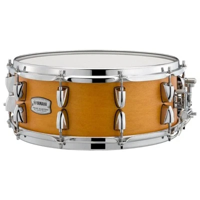 Yamaha Tour Custom Maple Snare Drum 14x5.5 Caramel Satin - Image 1 of 2