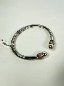 Brighton Meridian Red Open Hinged Bangle Style JF0008 New With Tags - Picture 1 of 8