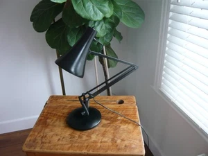 Vintage Black Anglepoise Table Lamp/Light - Picture 1 of 15