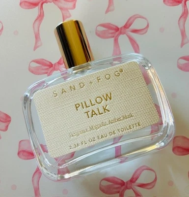 Nuevo Sand Fog PILLOW TALK Eau De Toilette Spray 2.37 OZ Bergamont Magnolia Ámbar Foto 1 de 4