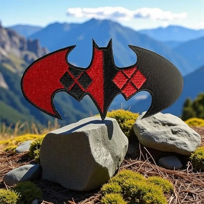 Batman Harley Quinn Iron on Patch | Batman Patch - Image 1 of 4