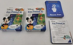 “I Spy” Disney Eye Found It Card Game Wonder Forge Mickey Mouse 2 Sets - Picture 1 of 6