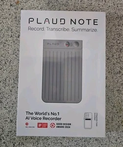 AI Voice Recorder, PLAUD Note Recorder w/Case, App Control, Black - Picture 1 of 3