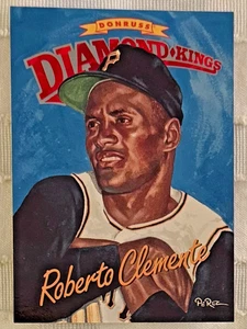 ROBERTO CLEMENTE DIAMOND KINGS 1994 Donruss All Star FANFEST - Imagen 1 de 2
