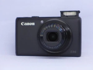 Canon PowerShot S95 10.0MP Digital Camera - Black - Picture 1 of 24