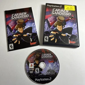 Carmen Sandiego: The Secret of the Stolen Drums (PS2) Tested, Very Good Cond. - Picture 1 of 8
