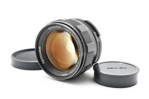 【N MINT 】 Konica Hexanon AR 57mm f/1.2 MF EE Black Lens From JAPAN - Picture 1 of 12