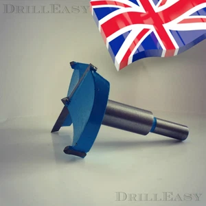 90 mm HSS Forstner Woodworking Boring Wood Hole Saw Cutter Drill Bit CARBIDE TIP - Picture 1 of 12