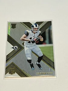 Tarjeta de novato Panini Donruss Elite Cooper 2017 acoplamiento radiocontrol/499 Los Angeles Rams - Imagen 1 de 6