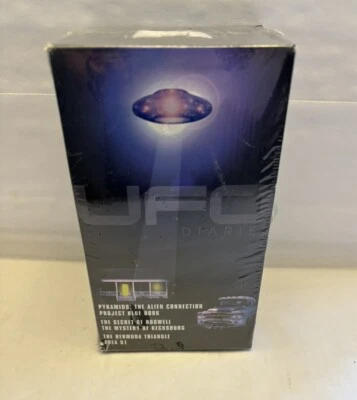 UFO Diaries VHS 1996 3 Tape Set Pyramids Roswell Kecksburg Area 51 Aliens SEALED - Image 1 of 4