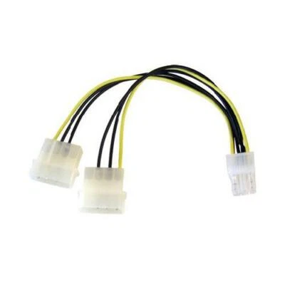 GC932 - 15CM 6 PIN PCI EXPRESS - 2 X MOLEX - ROUNDED PIN - Image 1 of 2