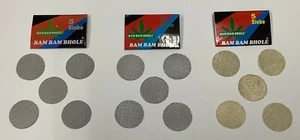 Pfeifensiebe/ Einlegesiebe / Pipe Screens / Siebe 20mm / 5 X 5St / 3 Sorten - Bild 1 von 4