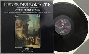 O896 Songs of Romanticism Fischer-Dieskau Klöcker Orfeo S 153 861 A Digit Stereo - Picture 1 of 3