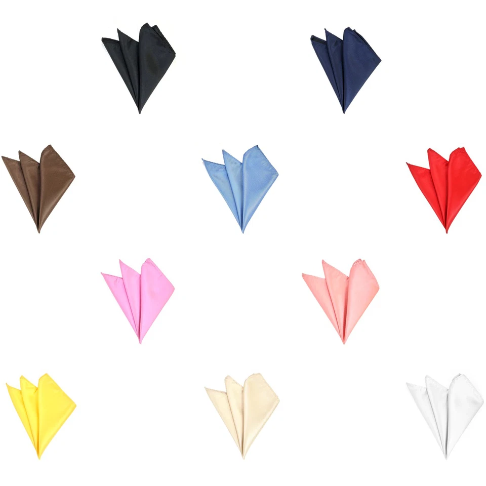 Luxury Pocket Square Elegance: Colorful Satin Charm at Its Best - Image 1 of 1