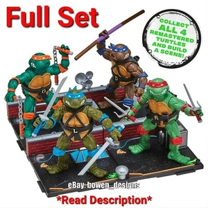 TMNT 1988 Remastered Playmates FULL SET 4 Ninja Turtles 2024 40th anniversary - Bild 1 von 3