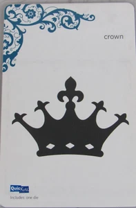 QuicKutz Crown 4x4, 1 Cutting Die Set REV-0146-S - Picture 1 of 2