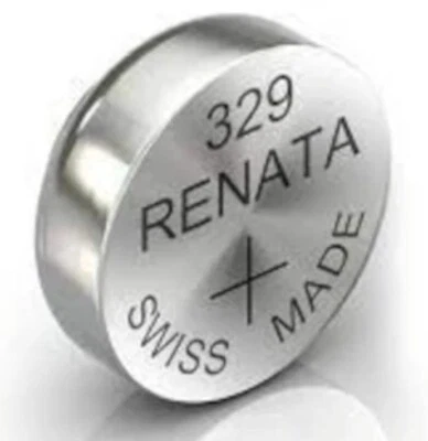 Batteria orologio RENATA 329 per orologio da polso pila a bottone SR 731 V329 SR731SW D329 ÖZEN