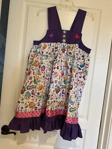 Art Class Girl's Dress : Size Large 10/12 Shopkins - Picture 1 of 5