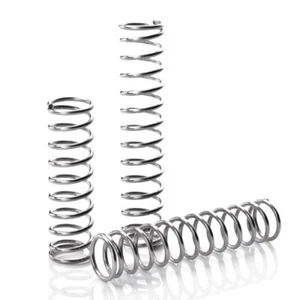 Diapositiva de cable de 2,5 mm. Diapositiva exterior de 15-40 mm. Resorte de compresión de acero de placa de níquel - Imagen 1 de 5