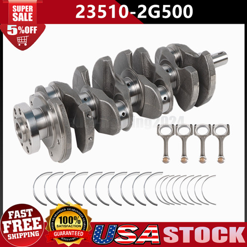 Engine Crankshafts Connecting Rod Bearing Kit for Hyundai Kia 2.4L