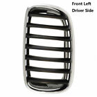 Front Hood Mounted Chrome & Black Grille Driver Side LH for BMW Truck SUV X5 X6