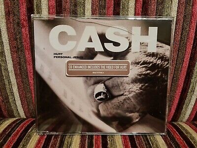 Johnny Cash - Hurt/Personal Jesus **RARE CD SINGLE • 12.40£