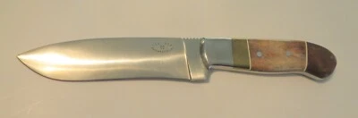 C.F.K. USA Handmade D2 Custom Knife Fixed Blade Skinner Hunting Camping - Image 1 of 4