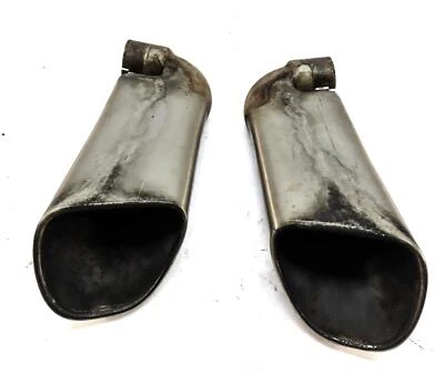 03-06 JUEGO DE PUNTAS SILENCIADOR ESCAPE TRASERO IZQUIERDO DERECHO PORSCHE CAYENNE 955 4.5L NO TURBO Foto 1 de 4