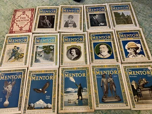15 LOT MENTORENZEITSCHRIFTEN 1917 1925 Hexerei Cartoon Hawaii Worlds End O’Henry - Bild 1 von 7