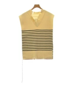 Maison Margiela Vest IvoryxBlack(Border) S 2200521942027 - Picture 1 of 9