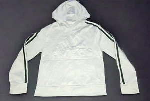 Adidas Original Boys Gray Hoodie Size 8 or Small - Picture 1 of 4