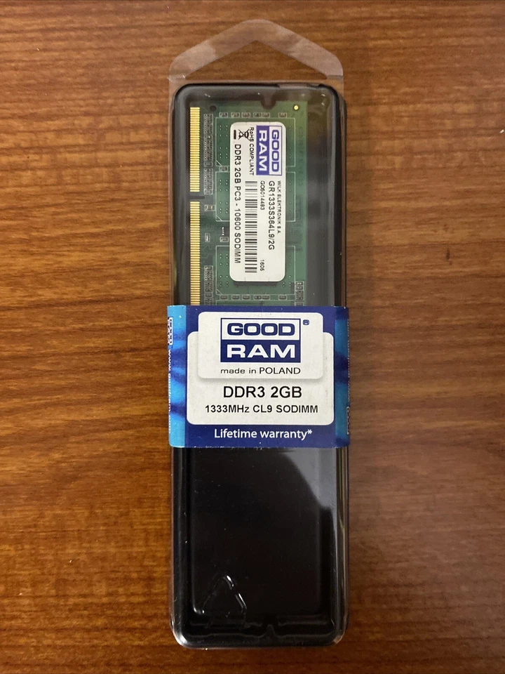 Memoria RAM 2Gb SODIMM DDR3 PC3 1333MHz - Immagine 1 di 1