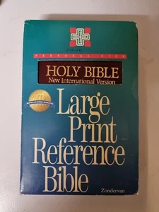 Large Print Reference Bible by Zondervan - Picture 1 of 9