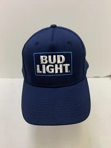 Budweiser Beer Bud Light 6 Panel Snapback Hat Cap - Picture 1 of 3