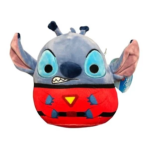 Squishmallow Kellytoy Disney Stitch 626 Anzug Lilo 7 Zoll Plüschtier Stofftier blau rot - Bild 1 von 7