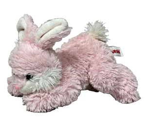 Aurora 2005 Pink Fluffy Easter Bunny Beanie Stuffed Animal - Picture 1 of 23