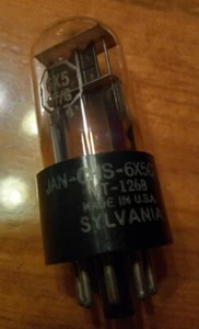 One pre-owned JAN CHS 6 X 5 VT126-B SYLVANIA GT Tube Tested strong - Picture 1 of 2