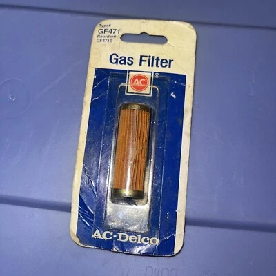 Filtro de gas ACDelco GF471 5651923 para Olds GMC Cadillac Buick Jeep Pontiac Foto 1 de 2