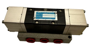 Válvula pneumática solenóide Mead Fluid Dynamics 450-01 **Frete grátis**s - Imagem 1 de 4