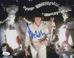 Malcolm McDowell Signed 8x10 Clockwork Orange Autograph Photo JSA COA WITNESS - Picture 1 of 3