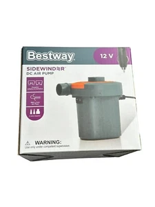 Bestway Car Outlet Air Pump Inflate Deflate Multi Use 12V Sidewinder Camp Pool - Picture 1 of 4