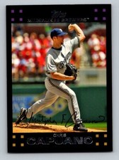 2007 Topps     #396 Chris Capuano  Milwaukee Brewers  Baseball Card