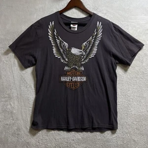 Vintage 2000 Harley Davidson T-shirt Mens Size Large Screaming Eagle Smokin’ - Picture 1 of 10