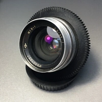 Photo Lens Mir 1  2.8/37mm Silver 1958 BRUSSELS Grand Prix - Image 1 of 4