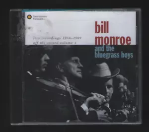 Bill Monroe & the Bluegrass Boys: Live-Aufnahmen 1956-1969, neue & versiegelte CD - Bild 1 von 1