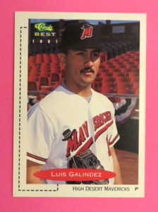 1991 Classic Best, High Desert Mavericks - LUIS GALINDEZ