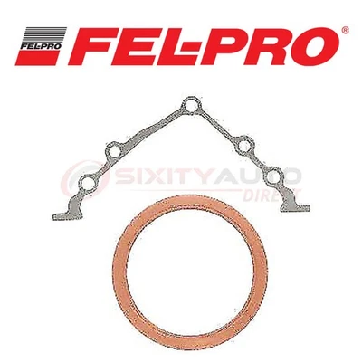 Fel Pro Bearing Rear Main Gasket Seal Set for 1989-1990 Mitsubishi Sigma jc - Image 1 of 4