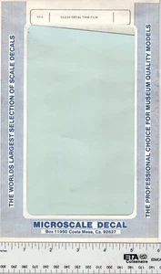 Microscale Decals - TF-0 Clear Trim Film - Picture 1 of 1