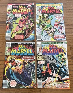 Ms. Marvel # 1, 2, 3, 5, 1977 Marvel Comics, guter Zustand! John Buscema - Bild 1 von 3