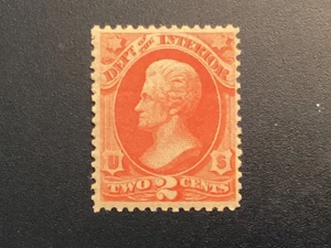 ICOLLECTZONE EE. UU. Oficial BOB O16 VF NH Luz Pliegue de goma - Imagen 1 de 2